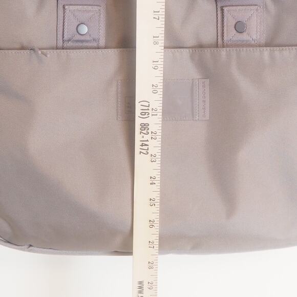 Dagne Dover Berlin Travel Brief Case in Ash 16" Laptop Bag Messenger Like New - Picture 8 of 16